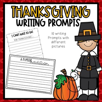 Thanksgiving Writing Prompts and Craft by CreatedbyMarloJ | TPT