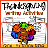 Thanksgiving Writing Prompts with Thanksgiving Writing Paper