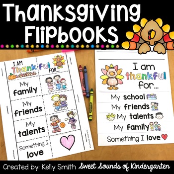 Preview of Thanksgiving Writing {Thankful for Flipbook}