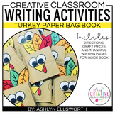 Thanksgiving Turkey Craft | Paper Bag Book Craft for November