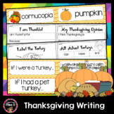 Thanksgiving Writing Worksheets and Activities