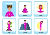 Thanksgiving Yoga / Sequencing Cards