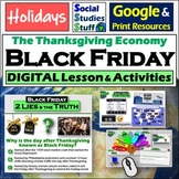 Thanksgiving and Black Friday 6-E Lesson | History and Eco