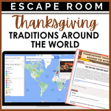 Thanksgiving Around the World Activity for social studies: