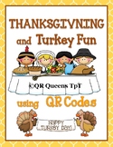 Thanksgiving and Turkey Fun Listening Center using QR Code