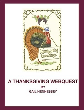 Preview of Thanksgiving and Turkey Webquest