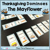 Thanksgiving and the Mayflower Vocabulary Dominoes