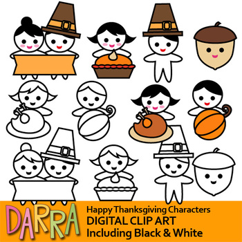 Preview of Thanksgiving clip art