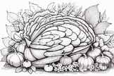 Thanksgiving colouring pages for kids fun activities