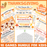 Thanksgiving fall activity game BUNDLE independent works i