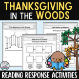 Thanksgiving in the Woods Comprehension Activities Setting Retelling and More