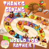 Thanksgiving interactive game. Thanksgiving activities. SE