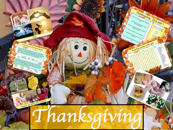 Preview of Thanksgiving PPT lesson