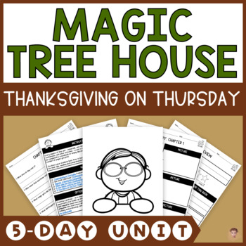 Preview of Thanksgiving on Thursday | Magic Tree House #27 | Plan, Quizzes, Activities