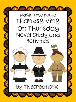 Preview of Thanksgiving on Thursday Novel Study