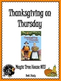 Thanksgiving on Thursday Unit: Comprehension, Vocabulary, 