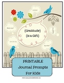 Thanksgiving or Gratitude Journal Prompts