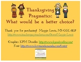 Thanksgiving pragmatic cards- What should you say?