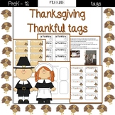 Thanksgiving thankful tags