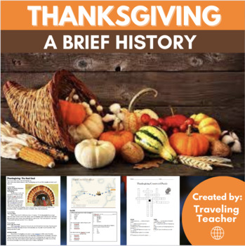 Preview of Thanksgiving &the Journey of the Mayflower: A Brief History: Reading Passages