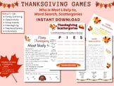 Thanksgiving-themed Games, Friendsgiving, Staff Party, Mos