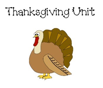 Preview of Thanksgiving unit for a promethean board