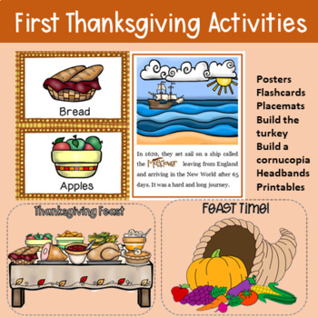 Thanksgiving worksheets--Printable Activities by The DecoCrafty Teacher