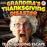 ThanksgivingTeam-Building Escape Room All Subjects, Middle