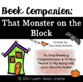 That Monster on the Block | Book Companion | Halloween Read-Aloud
