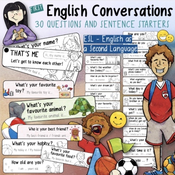 Preview of That's Me - First Conversation Questions ESL Learners