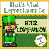 That's What Leprechauns Do by Eve Bunting - Book Companion