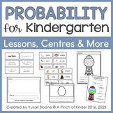 Probability for Kindergarten: Centres, Printables & More