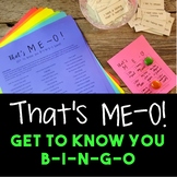 That's ME-O! Get to Know You BINGO Game