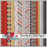 That's My Boy Digital Papers 1