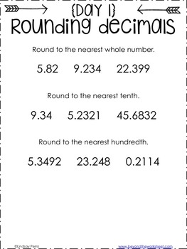 Decimal Operations Spiral Review Activity by Lindsay Perro | TpT