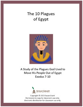 Preview of The 10 Plagues of Egypt