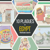 The 10 Plagues of Egypt - Bible Printable Crafts