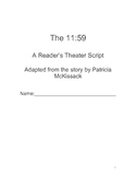 The 11:59: A Reader's Theater Script (Black History, Oral 