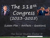 The 118th US Congress 2023-2025 (Lesson Plan + Artifacts +