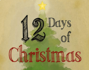 The 12 Days Of Christmas by Rozis | TPT