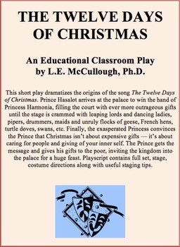 Preview of The 12 Days of Christmas (A Christmas Play)
