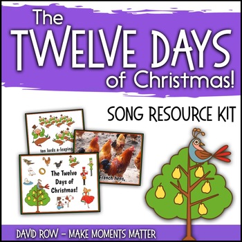 Preview of The 12 Days of Christmas - PowerPoint with Real Pictures, Sounds, and Fun!