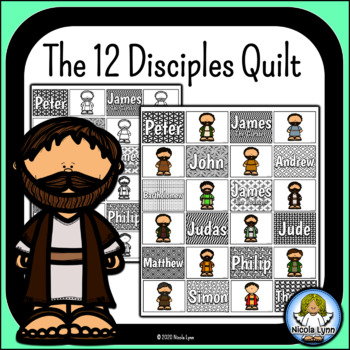 The 12 Disciples Quilt by Nicola Lynn | TPT