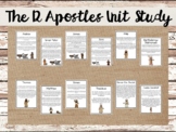 The 12 Disciples Unit Study Sets. Worksheets and Activitie