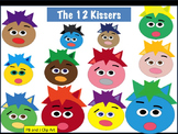 "The 12 Kissers" Clip Art