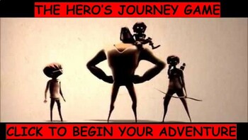 Preview of The 12 stages of a Hero's Journey Game