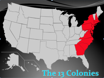 Preview of The 13 Colonies (U.S. History) With Video Bundle