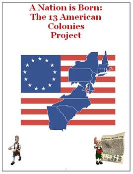 Preview of American Revolution 13 Colonies Bundle of Activities