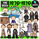 The 1800's ~ 1820 - 1830 Clip Art Set {Educlips Clipart}