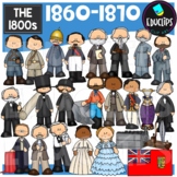 The 1800's ~ 1860 - 1870 Clip Art Set {Educlips Clipart}